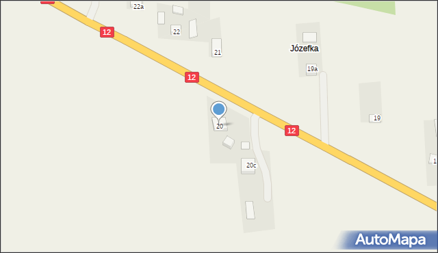 Kamienna-Kolonia, Kamienna-Kolonia, 20, mapa Kamienna-Kolonia