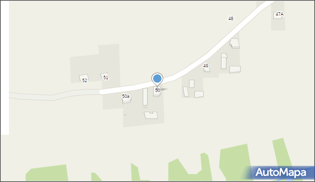 Kamienna Wola, Kamienna Wola, 49a, mapa Kamienna Wola