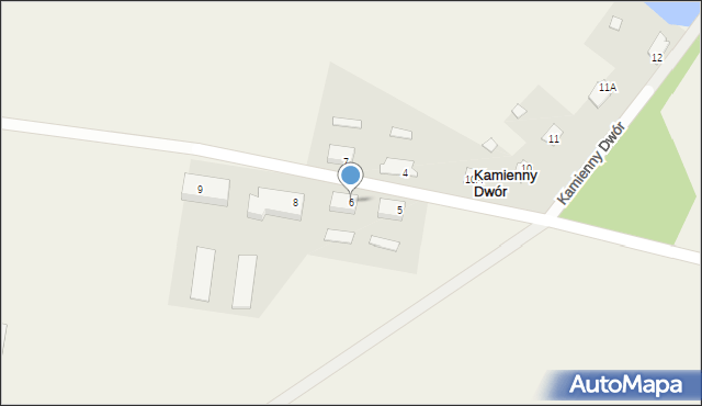 Kamienny Dwór, Kamienny Dwór, 6, mapa Kamienny Dwór