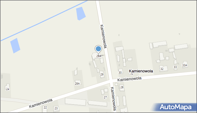 Kamienowola, Kamienowola, 29A, mapa Kamienowola