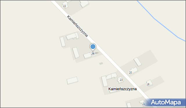 Kamieńszczyzna, Kamieńszczyzna, 25, mapa Kamieńszczyzna