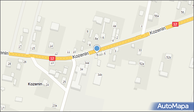 Kamilówka, Kamilówka, 7, mapa Kamilówka