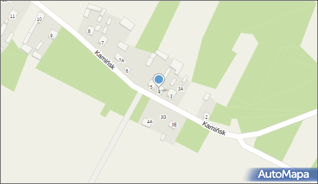 Kamińsk, Kamińsk, 4, mapa Kamińsk
