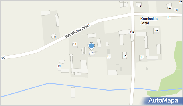 Kamińskie Jaski, Kamińskie Jaski, 17, mapa Kamińskie Jaski