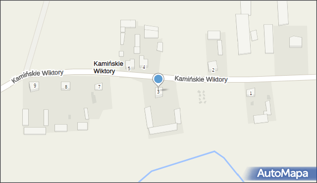 Kamińskie Wiktory, Kamińskie Wiktory, 3, mapa Kamińskie Wiktory