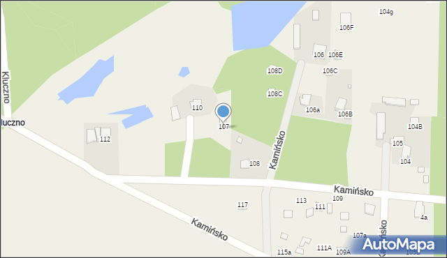 Kamińsko, Kamińsko, 110, mapa Kamińsko
