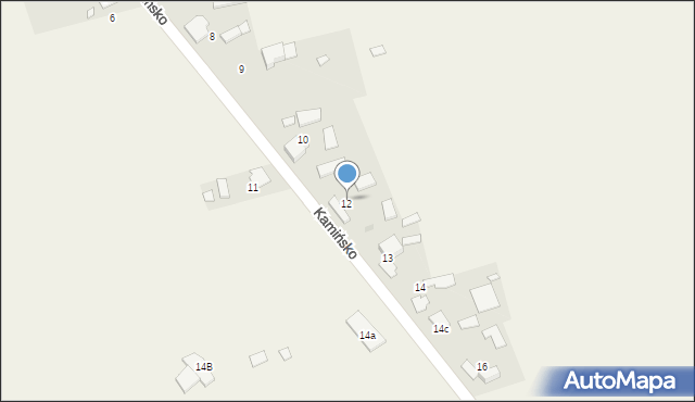 Kamińsko, Kamińsko, 12, mapa Kamińsko