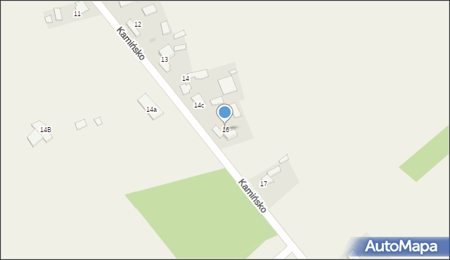 Kamińsko, Kamińsko, 16, mapa Kamińsko