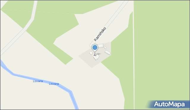 Kamińsko, Kamińsko, 42, mapa Kamińsko