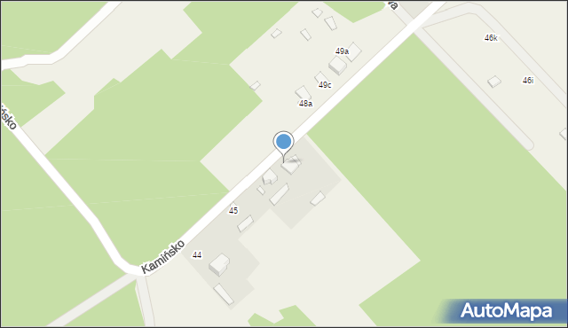 Kamińsko, Kamińsko, 46e, mapa Kamińsko