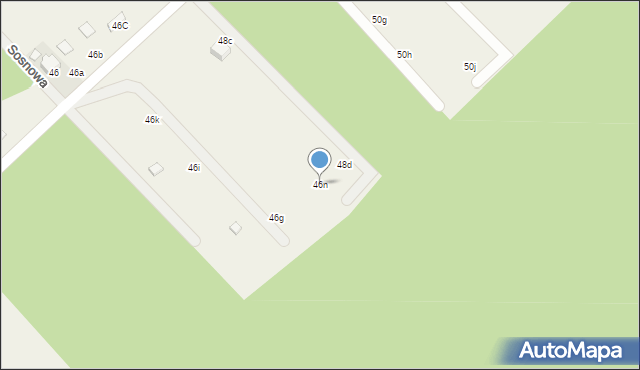 Kamińsko, Kamińsko, 46n, mapa Kamińsko
