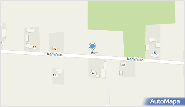 Kamińsko, Kamińsko, 81b, mapa Kamińsko