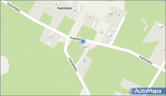 Kamińsko, Kamińsko, 11a, mapa Kamińsko