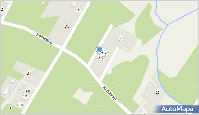 Kamińsko, Kamińsko, 21a/4, mapa Kamińsko
