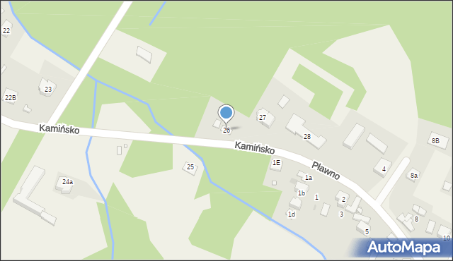 Kamińsko, Kamińsko, 26, mapa Kamińsko