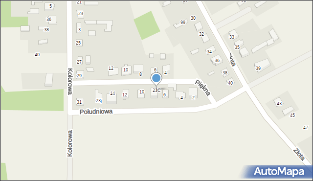 Kamion, Kamion, 23C, mapa Kamion