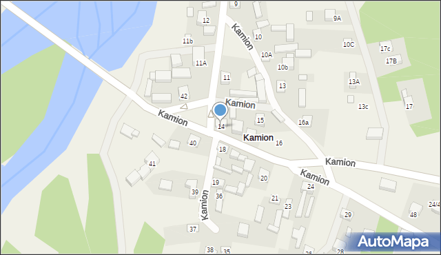 Kamion, Kamion, 14, mapa Kamion