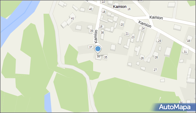 Kamion, Kamion, 38, mapa Kamion