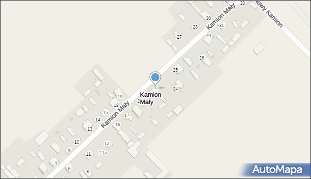Kamion Mały, Kamion Mały, 23, mapa Kamion Mały