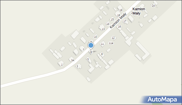 Kamion Mały, Kamion Mały, 6, mapa Kamion Mały
