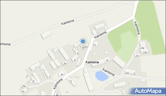 Kamiona, Kamiona, 10, mapa Kamiona