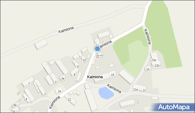 Kamiona, Kamiona, 12, mapa Kamiona