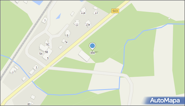 Kamionek Wielki, Kamionek Wielki, 80b, mapa Kamionek Wielki