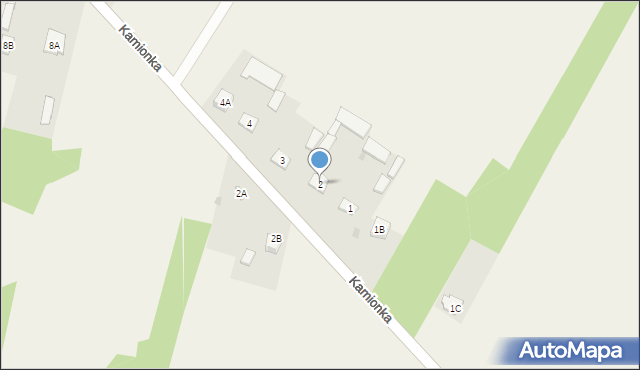 Kamionka, Kamionka, 2, mapa Kamionka