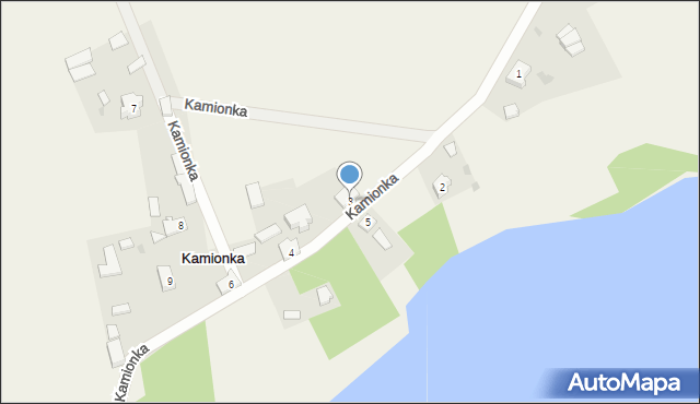 Kamionka, Kamionka, 3, mapa Kamionka