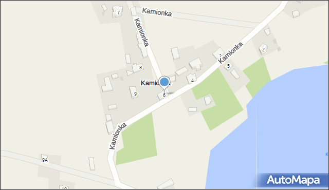 Kamionka, Kamionka, 6, mapa Kamionka