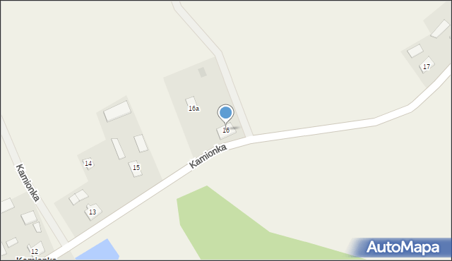 Kamionka, Kamionka, 16, mapa Kamionka