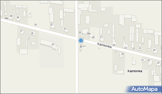 Kamionka, Kamionka, 30, mapa Kamionka