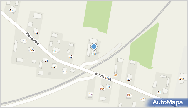 Kamionka, Kamionka, 18, mapa Kamionka