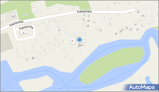 Kamionka, Kamionka, 237, mapa Kamionka