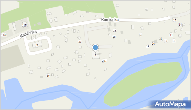 Kamionka, Kamionka, 6, mapa Kamionka