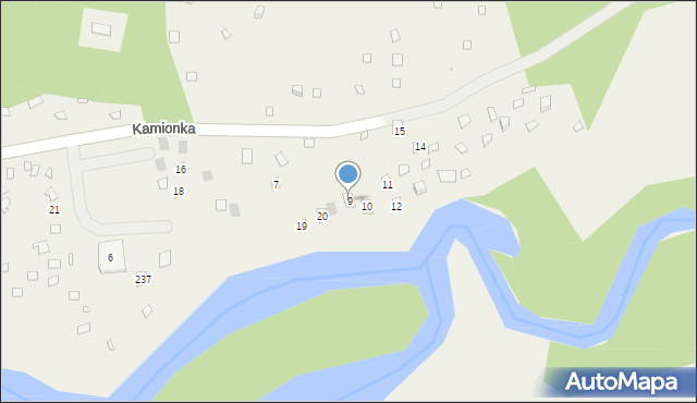 Kamionka, Kamionka, 9, mapa Kamionka