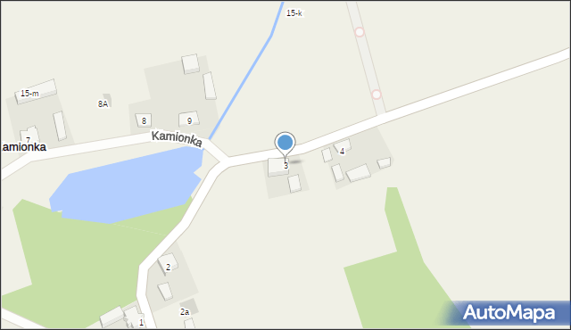 Kamionka, Kamionka, 3, mapa Kamionka