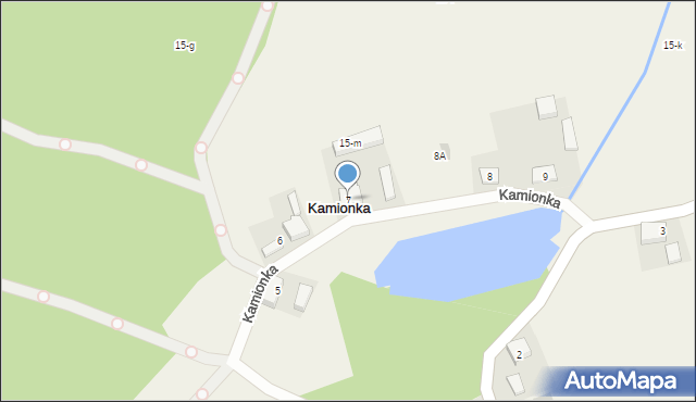 Kamionka, Kamionka, 7, mapa Kamionka