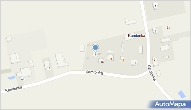 Kamionka, Kamionka, 8, mapa Kamionka