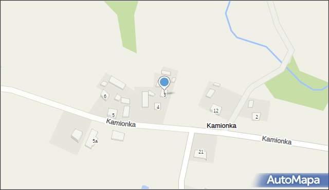 Kamionka, Kamionka, 3, mapa Kamionka