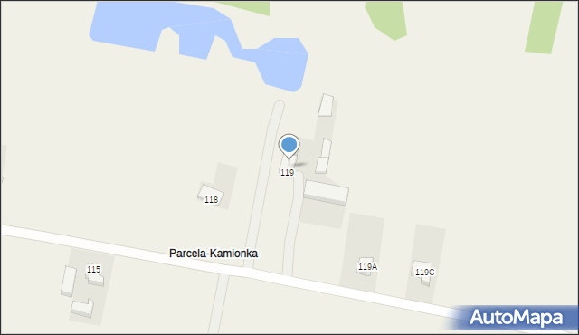 Kamionka, Kamionka, 179, mapa Kamionka