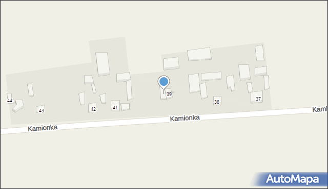 Kamionka, Kamionka, 40, mapa Kamionka