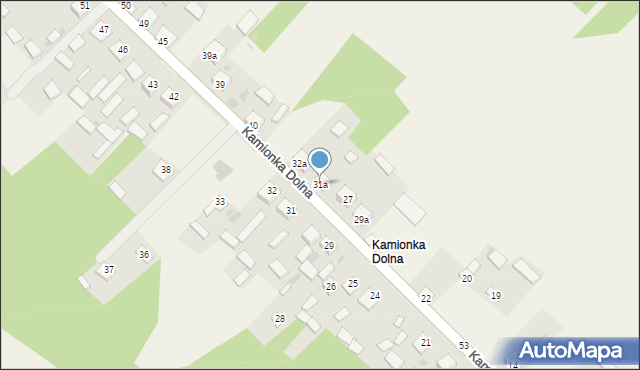 Kamionka Dolna, Kamionka Dolna, 31a, mapa Kamionka Dolna