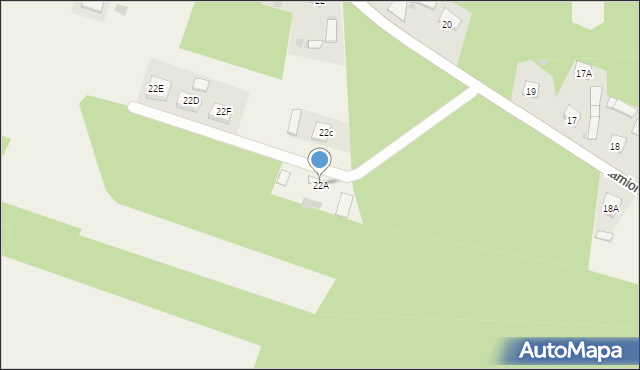 Kamionka-Kolonia, Kamionka-Kolonia, 22A, mapa Kamionka-Kolonia