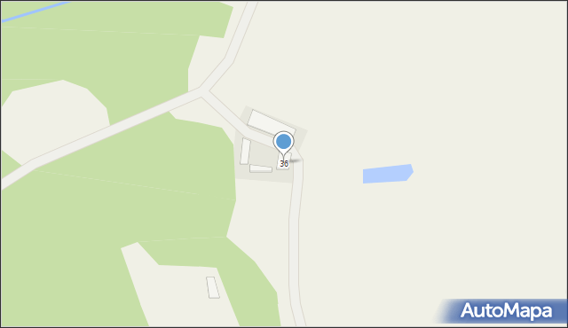 Kamionka Stara, Kamionka Stara, 36, mapa Kamionka Stara