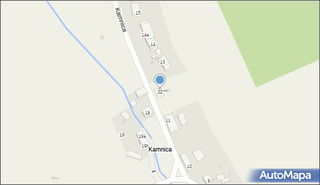 Kamnica, Kamnica, 12, mapa Kamnica