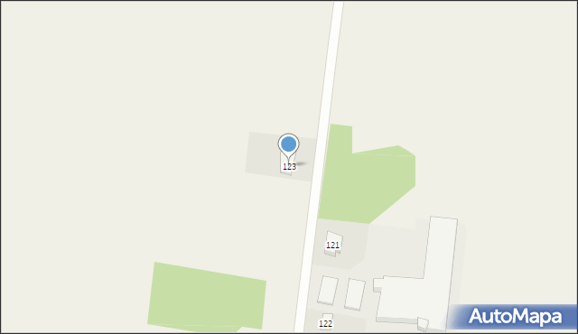 Kamocin, Kamocin, 123, mapa Kamocin