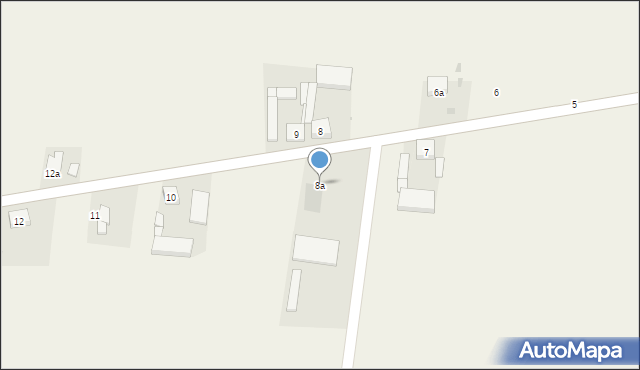 Kamocin, Kamocin, 8a, mapa Kamocin