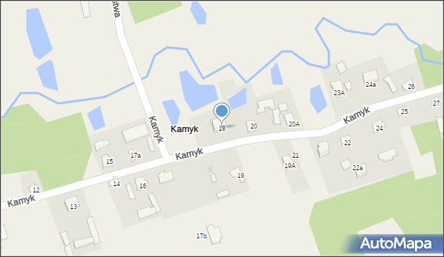 Kamyk, Kamyk, 18, mapa Kamyk