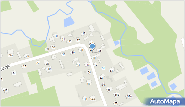 Kamyk, Kamyk, 46, mapa Kamyk